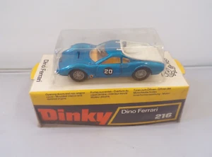 DINKY 216 Dino Ferrari Car Blister Bubble Pack Mint Unopened - Picture 1 of 5