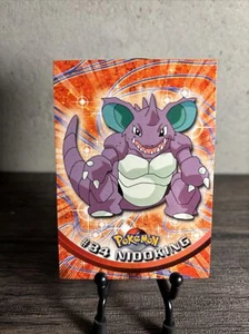 Pokémon Card Nidoking #34 TOPPS Series 1 Blue Logo 1st Print NM Single Non-Holo! - Picture 1 of 8