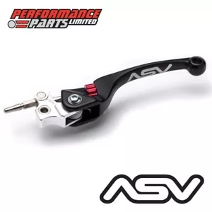 ASV F4 Black Unbreakable Long Rear Brake Lever for Stark Varg - Picture 1 of 8