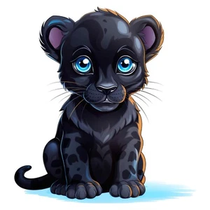 3X Autoaufkleber Sticker Baby Black Panther Aufkleber - Picture 1 of 1