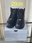 Men 11.0US Nike Air Force 1 High 07 Black Leather Shoes Sneaker original LTD col