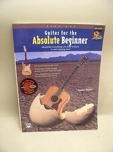 Paperback Book: Guitar for the Absolute Beginner by Susan Mazer - Picture 1 of 2