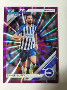 2019-20 Chronicles Shane Duffy Donruss PURPLE COSMIC PRESS PROOF carta #36 - Foto 1 di 2