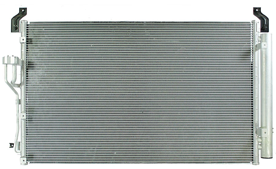 A/C Condenser Direct Fit 2007-2012 Hyundai Veracruz 3.8L w/Receiver Drier - Image 1 of 1