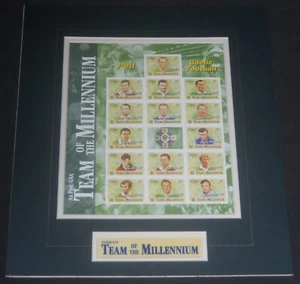 Irlanda 1185 1999 Fútbol Gaélico IMPERF Hoja de 15 VF NH - Imagen 1 de 1