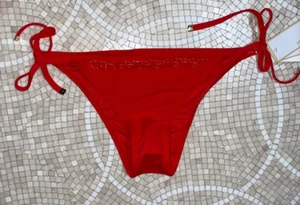 Michael Kors Orange Coral Bohemian Rhapsody Bikini Swimsuit Bottom Women's L Nwt - Picture 1 of 4