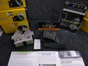 Defender Car Security Blindatura Corazzata Blocca Centralina Auto Acciaio Benzin - Picture 1 of 5