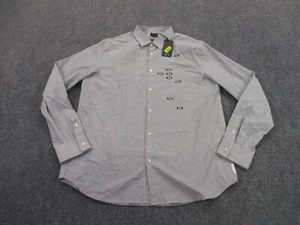 Armani Exchange Shirt Adult L Business Classic Lightweight Casual Work Mens NEW - Picture 1 of 10