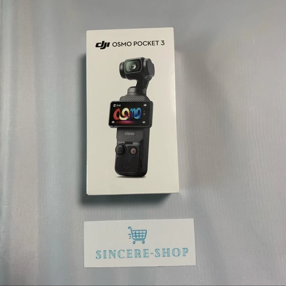 DJI Osmo Pocket 3 1 Inch CMOS Pocket Gimbal Camera 4K 120fps Stereo - Image 1 of 4