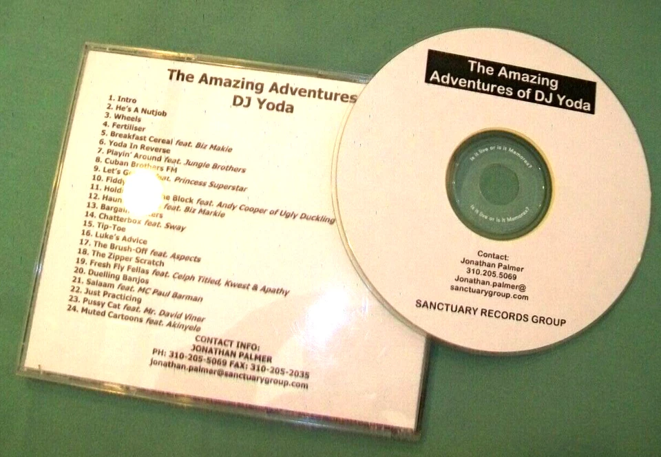 Dj Yoda Promo CD The Amazing Adventures Of - Bild 1 von 1