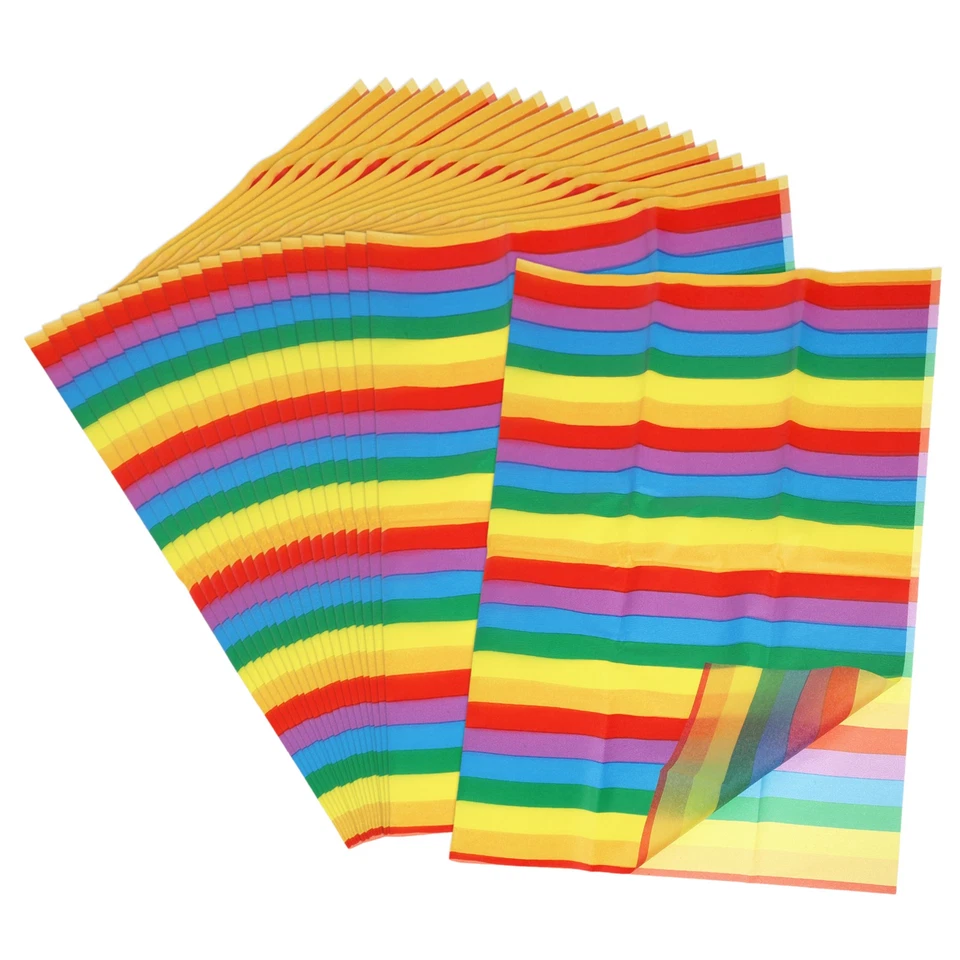 20Pcs Tissue Paper Large Bulk Wrap Paper 20x26 Inch for DIY Crafts Multicolor - Image 1 of 4