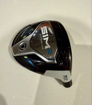 TaylorMade SIM2 3W 15° Titanium Fairway Wood Head Only Right-Handed Used - Image 1 of 4