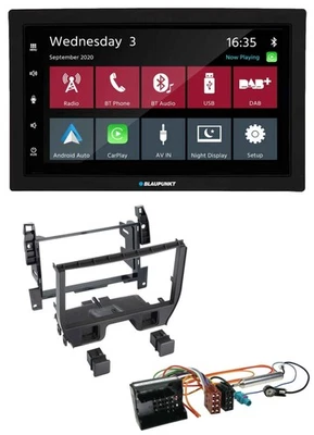 Blaupunkt DAB Bluetooth USB MP3 2DIN Autoradio für Citroen C3 2010-2016 DS3 ab 2 - Bild 1 von 4
