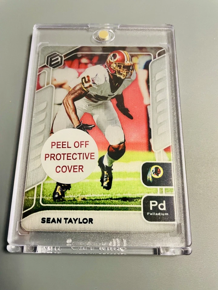 2021 Panini Elements - Sean Taylor- Washington Redskins- 9/46- Metal card - Image 1 of 2