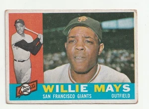 1960 Topps - Willie Mays #200 - HOF VG-VGEX GIANTS MVP HOF VINTAGE ANNI '60 927 - Foto 1 di 2
