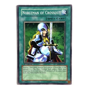 Nobleman of Crossout MP 1st Edition Common SD2-EN016 Yu-Gi-Oh! TCG See Photos - Picture 1 of 2