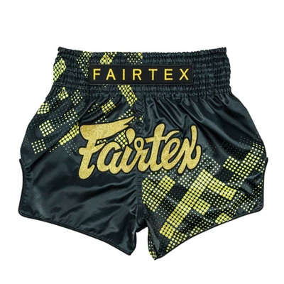 Pantalones Cortos de Boxeo Fairtex Muay Thai BS1931 Corazón de Oro Kickboxing MMA Foto 1 de 4