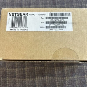 NETGEAR WiFi 6 AX1800 Poe Wireless Access Point (WAX214-100NAS) (t) - Photo 1/4