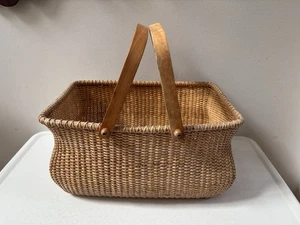 Cesta de compras grande rectangular Nantucket Harvest Farm - Imagen 1 de 6