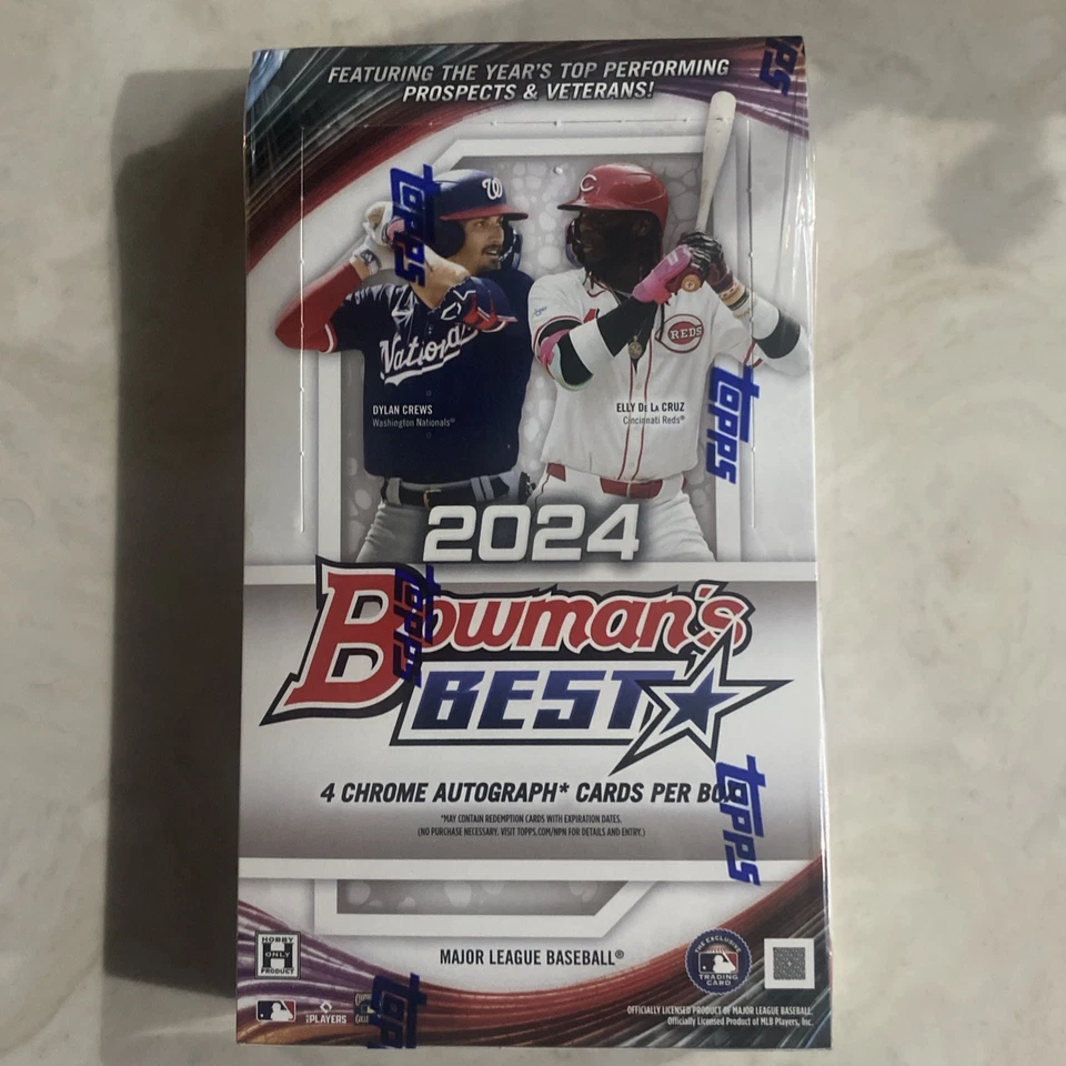 Caja de pasatiempos de béisbol Bowman's Best 2024 Foto 1 de 3