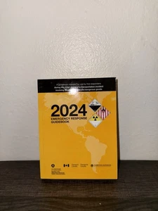 2024 Emergency Response Guidebook Pocket Size 4.5 X 5 Inches Paperback New - Picture 1 of 5