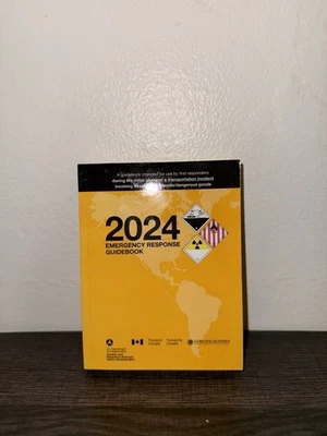 2024 Emergency Response Guidebook Pocket Size 4.5 X 5 Inches Paperback New - Image 1 of 4
