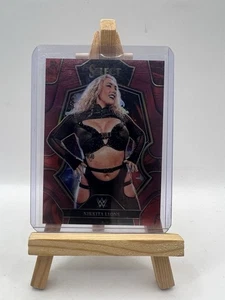 2023 Panini Select WWE Premier Level Nikkita Lyons #146 Red Parallel Prizm /149 - Picture 1 of 14
