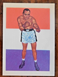 jersey joe walcott 1956 ADVENTURE GUM PRODUCTS BOXING CARD # 43 nice shape - Bild 1 von 2