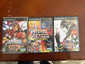 PlayStation 2 Fighting Game Lot SNK KOF NeoGeo PS2