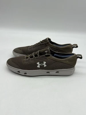 Under Armour Kilchis Mens 10.5 Brown Mesh Fishing Shoes Athletic Outdoor Sneaker - Image 1 of 4