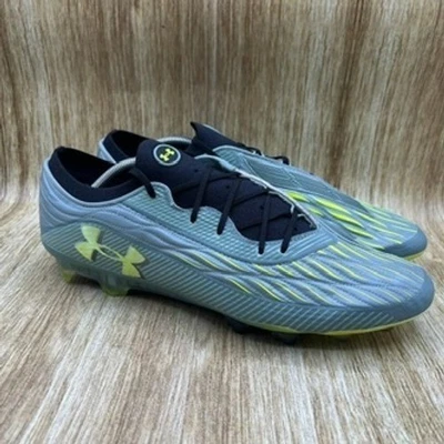Botines de fútbol Under Armour Magnetico Elite 4 FG 'Verde sílice' para hombre talla 14 Foto 1 de 4
