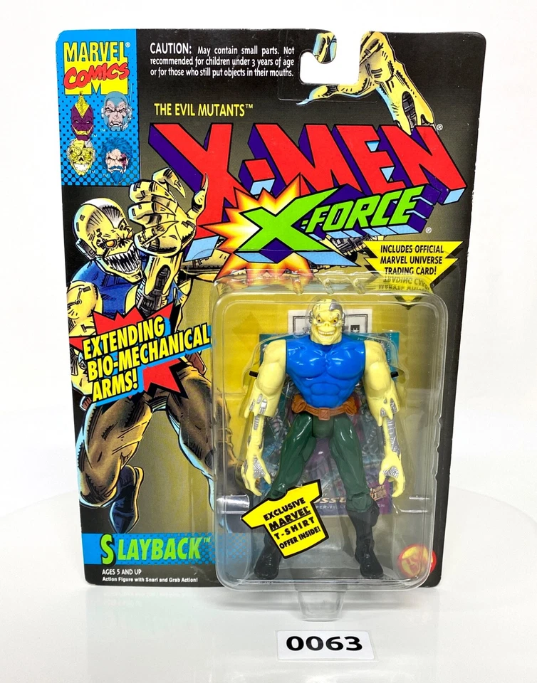 1994 ToyBiz Marvel X-men X-force Evil Mutants Slayback Action Figure C56