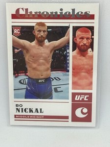Bo Nickal Rookie 2023 Panini Chronicles UFC No. 97