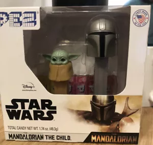 DISPENSER PEZ STAR WARS DISNEY MANDALORIAN IL BAMBINO caramelle made in USA - Foto 1 di 5