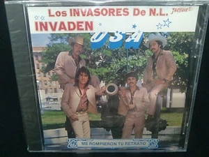 CD-📀-LOS INVASORES DE NUEVO LEON-ME ROMPIERON TU RETRATO-1983... - Picture 1 of 2