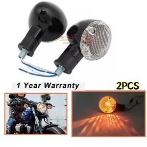 For Yamaha Bolt XVS950 14-18 Turn Signal Amber Light Indicator Blinker Lamp 2PCS - Picture 1 of 13