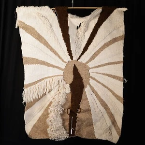 Tenture Murale en laine Circa 1970 XXème Siècle - Picture 1 of 6