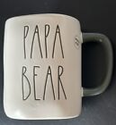 Rae Dunn PAPA BEAR Double Sided Father’s Day Engraved Bear & Cub Matte Mug
