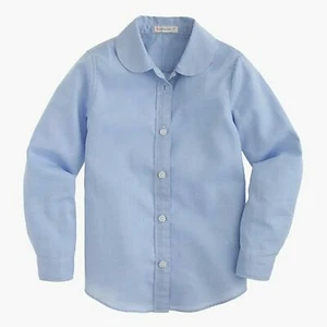 NWT CREWCUTS Girls' Wendy Shirt in Tissue Oxford C size 10 - Picture 1 of 2