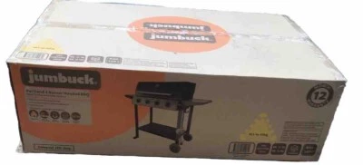 NEW Jumbuck® 4 Burner Portland Hooded Gas BBQ | Free Shipping - image 1 of 4