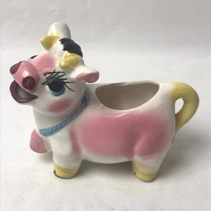 Porzellan Kuh Milchkännchen Vintage Japan Retro Kitsch - Bild 1 von 6