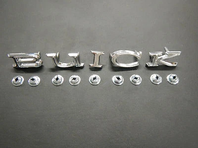 66 68 69 70 Buick Skylark Special Hood Letters "BUICK" 1966 1968 1969 1970  NEW - Image 1 of 4