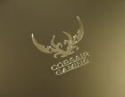 Corsair Gaming Label / Aufkleber / Sticker / Badge / Logo 30mm x 30mm 414 