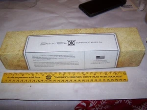 Kabar John EK Commando Dagger Knife Fixed Blade Full Tang 1095 Crovan EK44 USA - Picture 1 of 12