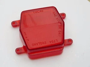 Genuine New Old Stock (NOS) Lucas L754 Red Lens for Vauxhall VX4/90 etc - Picture 1 of 1