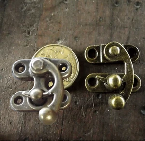 Catches Latches - Solid Swing Catches� 2 sizes AB DIY for boxes, bags and purses - Picture 1 of 23