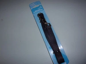 "Correa negra para perro patas N garras plomo 48" - Imagen 1 de 2