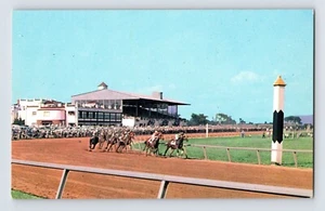 Postcard West Virginia Charles Town WV Horse Racing Race Track 1960s Unposted - Picture 1 of 2