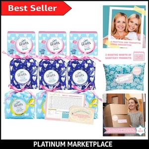Slim Fit Teen Sanitary Pad Collection with Period Tracker - 3 Supply - Picture 1 of 11