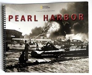 Pearl Harbor, National Geographic, Collector's Edition, 2001 Spiral Bound - Imagen 1 de 3